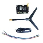 1.2G 800MW Transmitter Receiver for Matek System Mateksys VRX-1G3-V2 / VTX-1G3SE 1.3GHz 1.3G FPV Video TX RX RC Drone Long Range